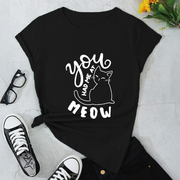 You Had Me At Meow Graphic Tee