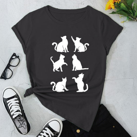Cat Unisex Softstyle T-Shirt - Comfortable Everyday Wear