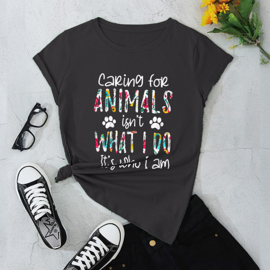 Caring For Animals T-Shirt