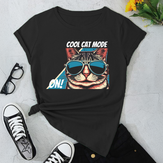 Cool Cat Mode On! T-Shirt