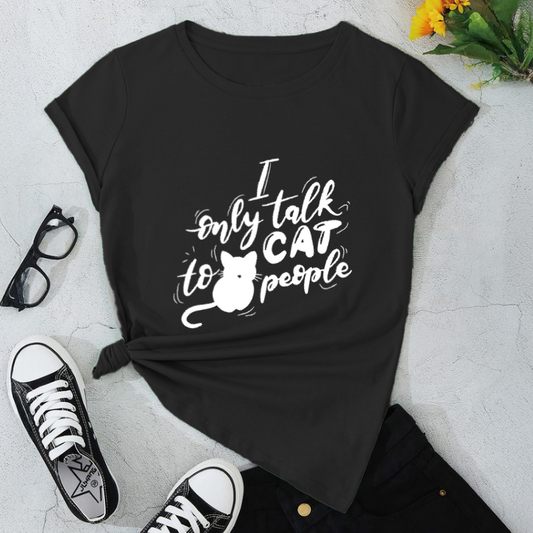 Clever Cat Lover T-Shirt - Funny Pet Owner Gift