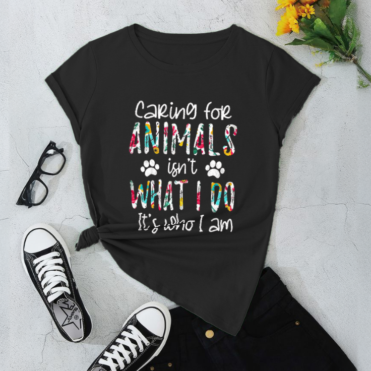 Caring For Animals T-Shirt