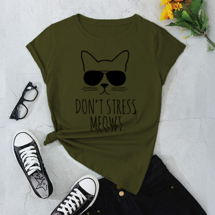 Don't Stress Meowt T-Shirt