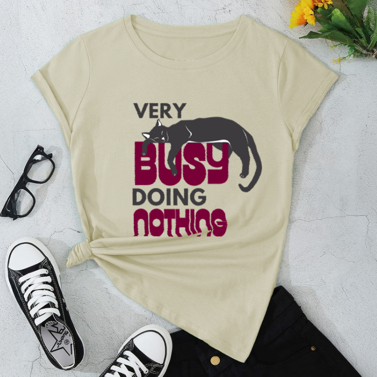 Very Busy Doing Nothing T-Shirt