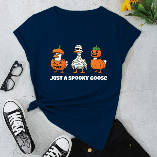 Halloween Themed Unisex T-Shirt - Cute Duck Costumes