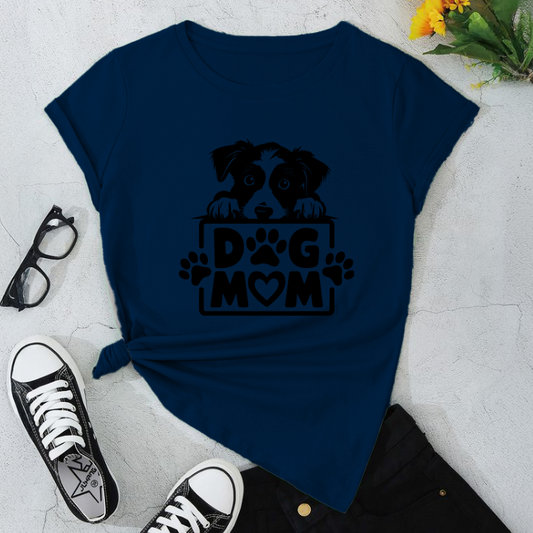 Dog Mom Unisex Softstyle T-Shirt / Pet Lover Tee