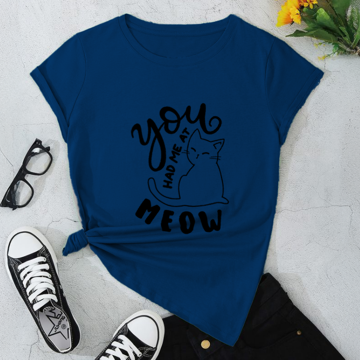 You Had Me At Meow Graphic Tee