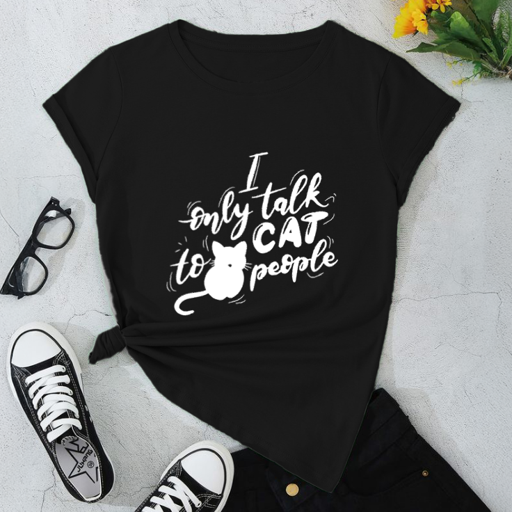 Clever Cat Lover T-Shirt - Funny Pet Owner Gift