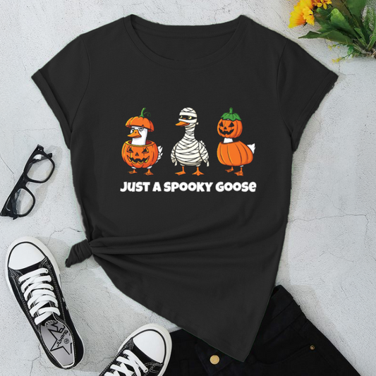 Halloween Themed Unisex T-Shirt - Cute Duck Costumes