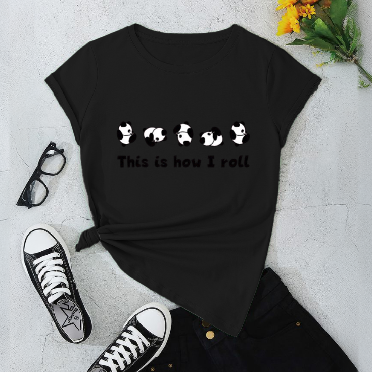 Funny Panda Unisex T-Shirt
