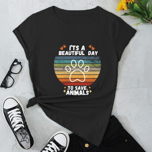 Rainbow Paw Print Unisex Softstyle T-Shirt