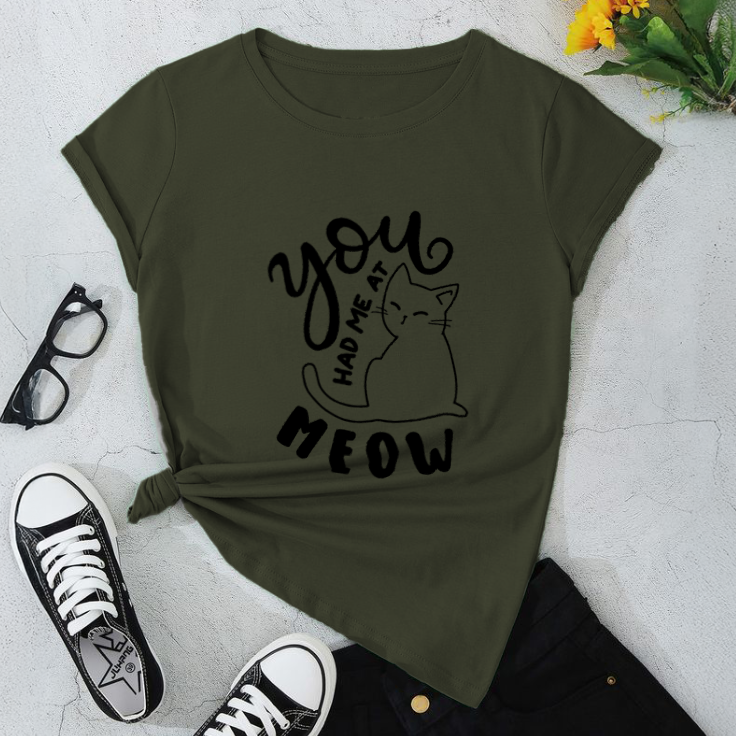 You Had Me At Meow Graphic Tee