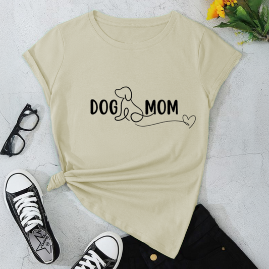 Dog Mom T-Shirt / Pet Parent Gift