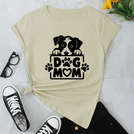 Dog Mom Unisex Softstyle T-Shirt / Pet Lover Tee
