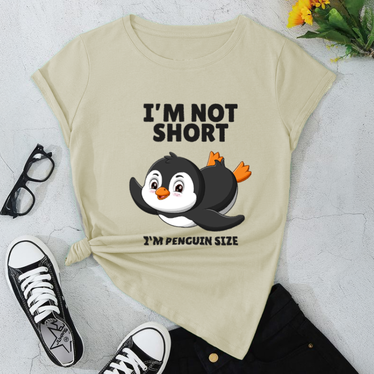 Fun Penguin Design Unisex T-Shirt