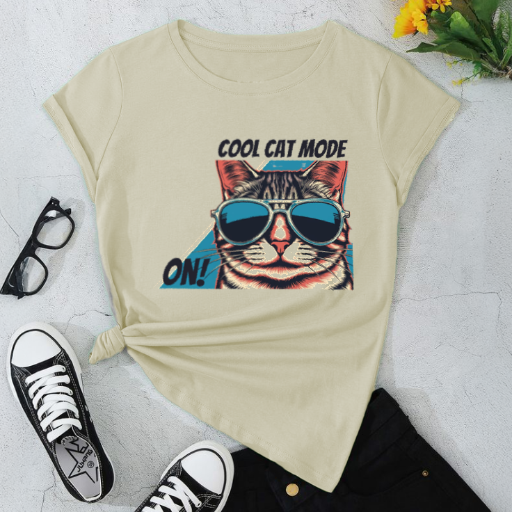 Cool Cat Mode On! T-Shirt