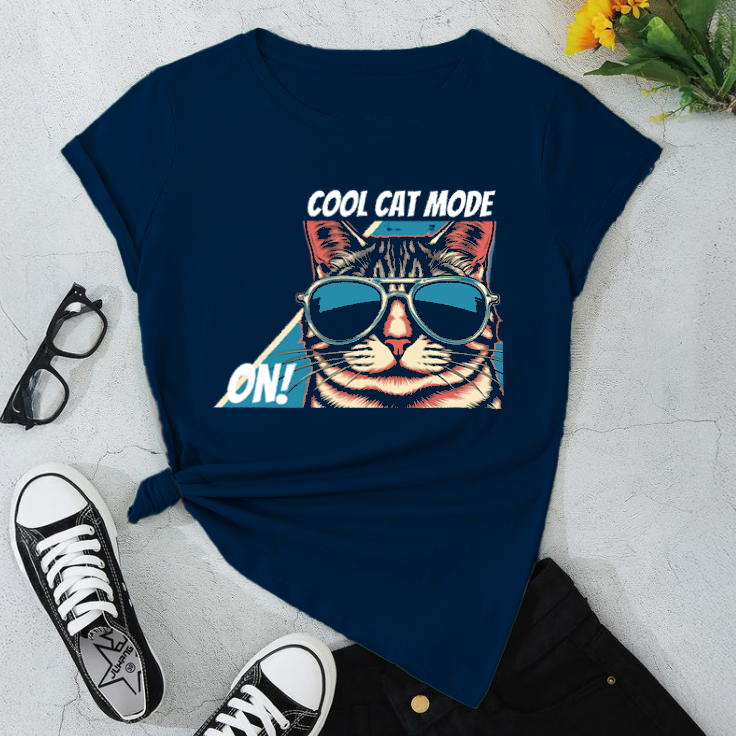 Cool Cat Mode On! T-Shirt