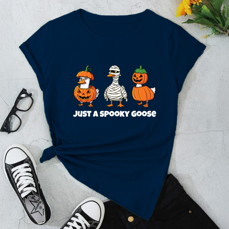 Halloween Themed Unisex T-Shirt - Cute Duck Costumes