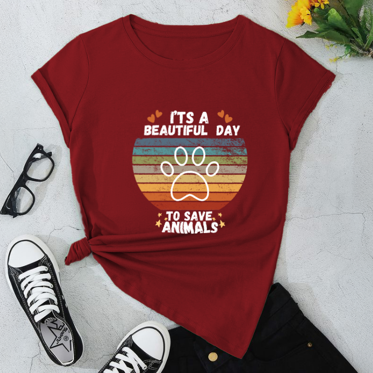 Rainbow Paw Print Unisex Softstyle T-Shirt
