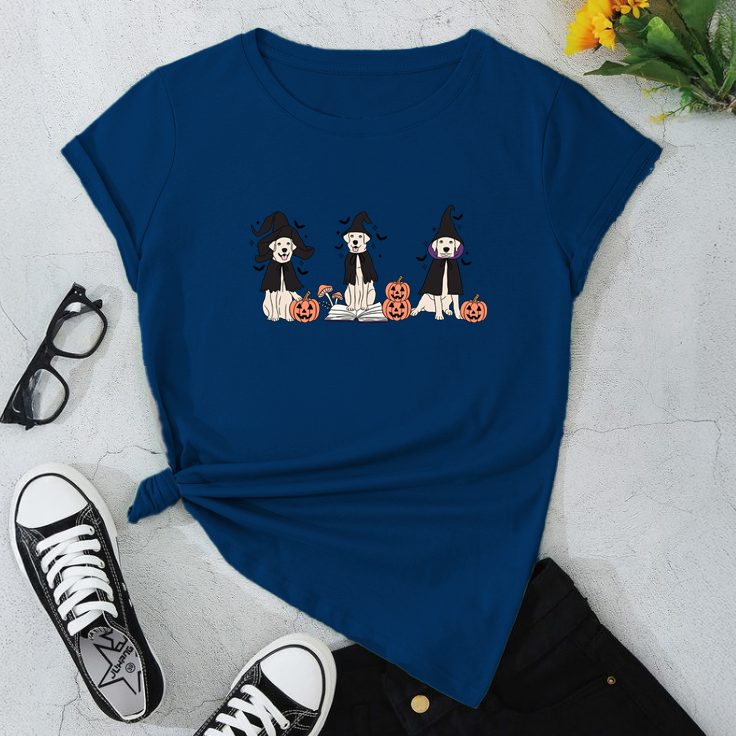 Halloween Dog Lovers T-Shirt / Funny Pet Tee