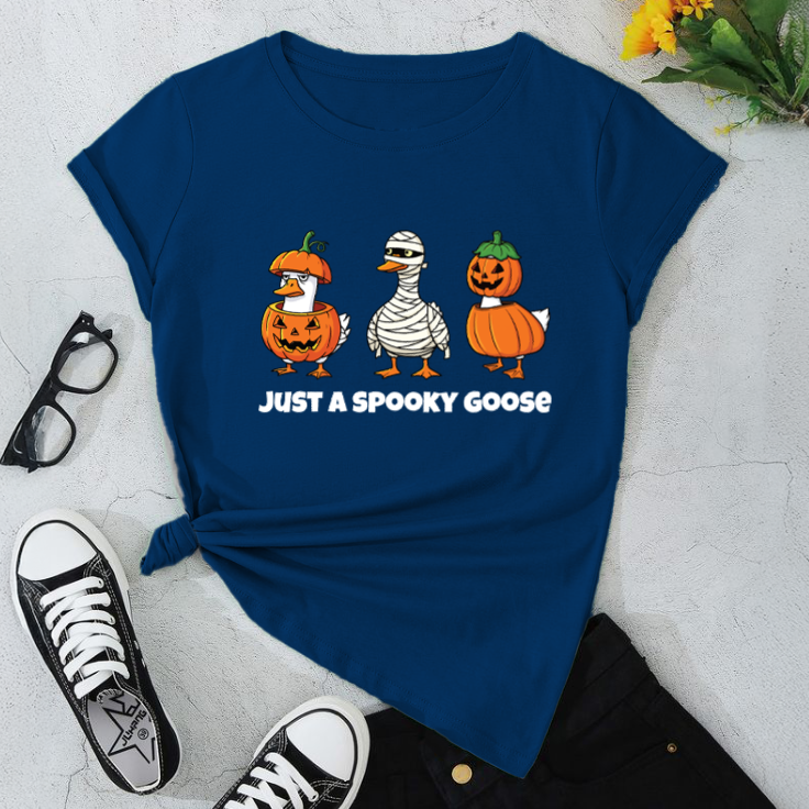 Halloween Themed Unisex T-Shirt - Cute Duck Costumes