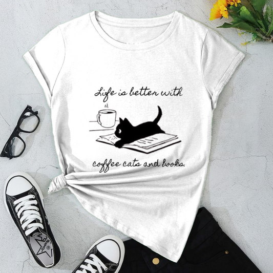 Coffee Cats T-Shirt