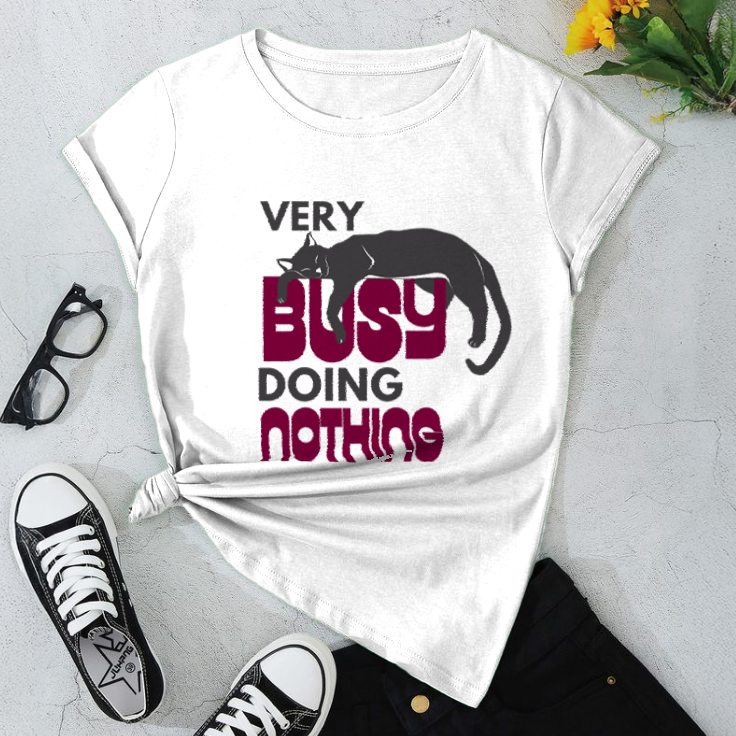 Very Busy Doing Nothing T-Shirt